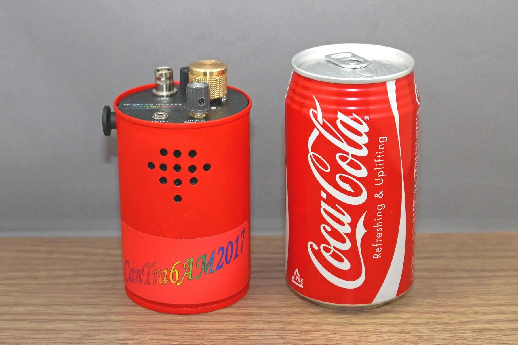 空き缶を利用した6m QRP AM トランシーバー(CanTra6AM2017)