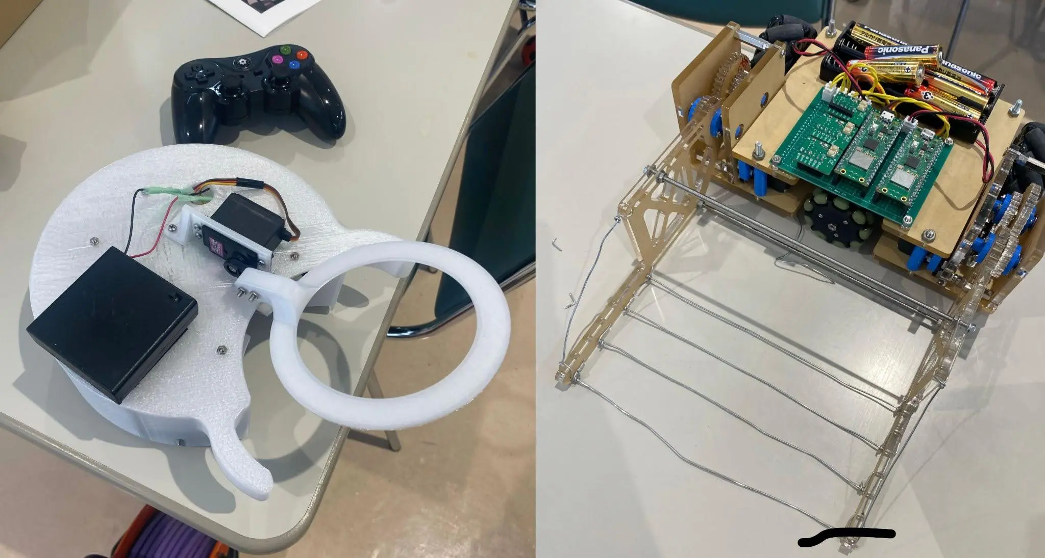 ロボット,3Dプリンターで造形した作品